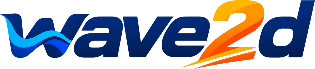wave2d logo